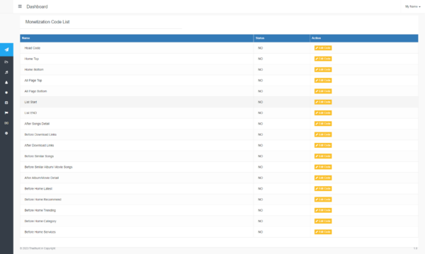 Admin Panel